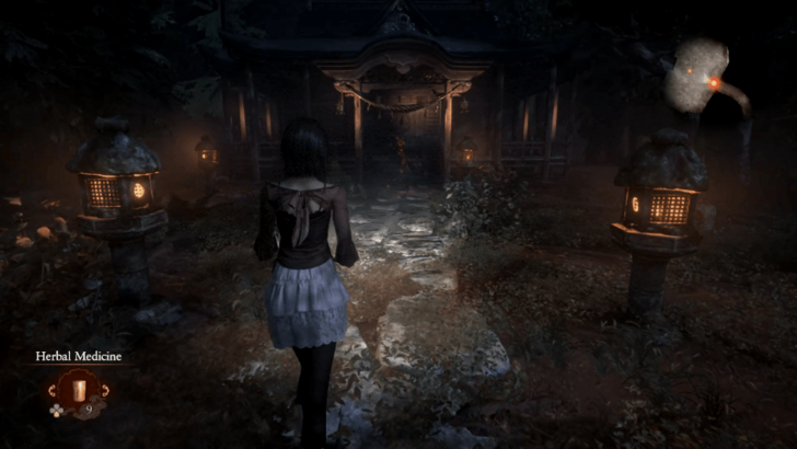 Mio At the Kureha Shrine
