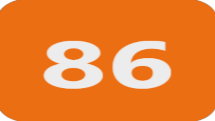 86 Score