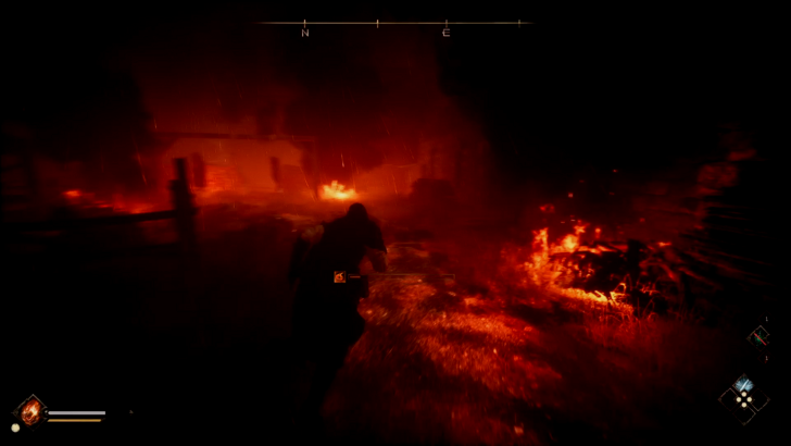 the relic first guardian village church on fire