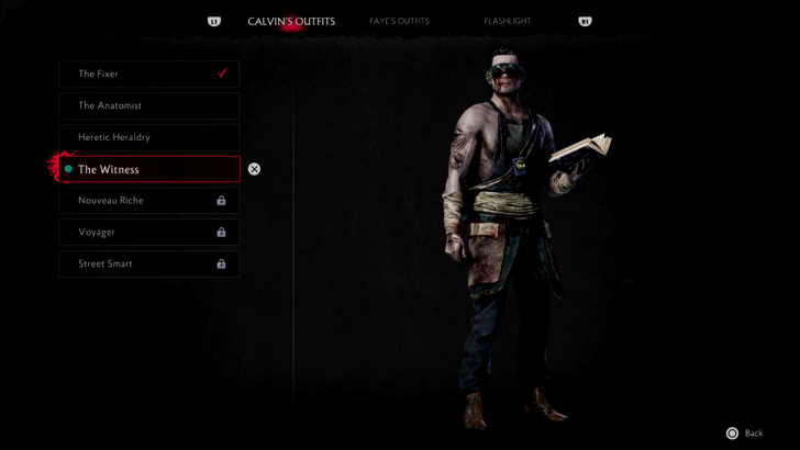 the sinking city 2 the witness cosmetic