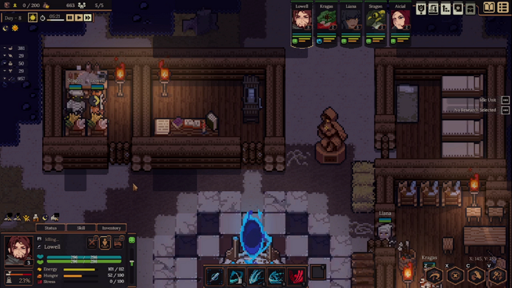 dungeon settlers kitchen construction